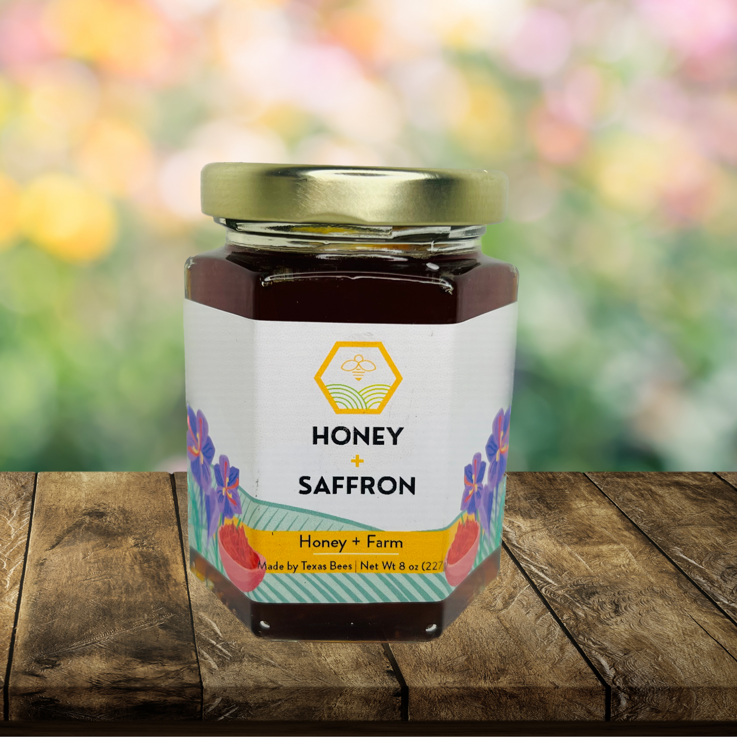 Saffron Infused Honey