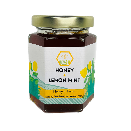 Lemon & Mint Infused Honey