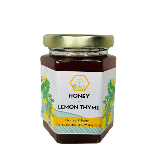 Lemon & Thyme Infused Honey