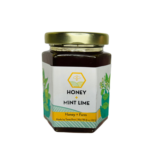 Lime & Mint Infused Honey