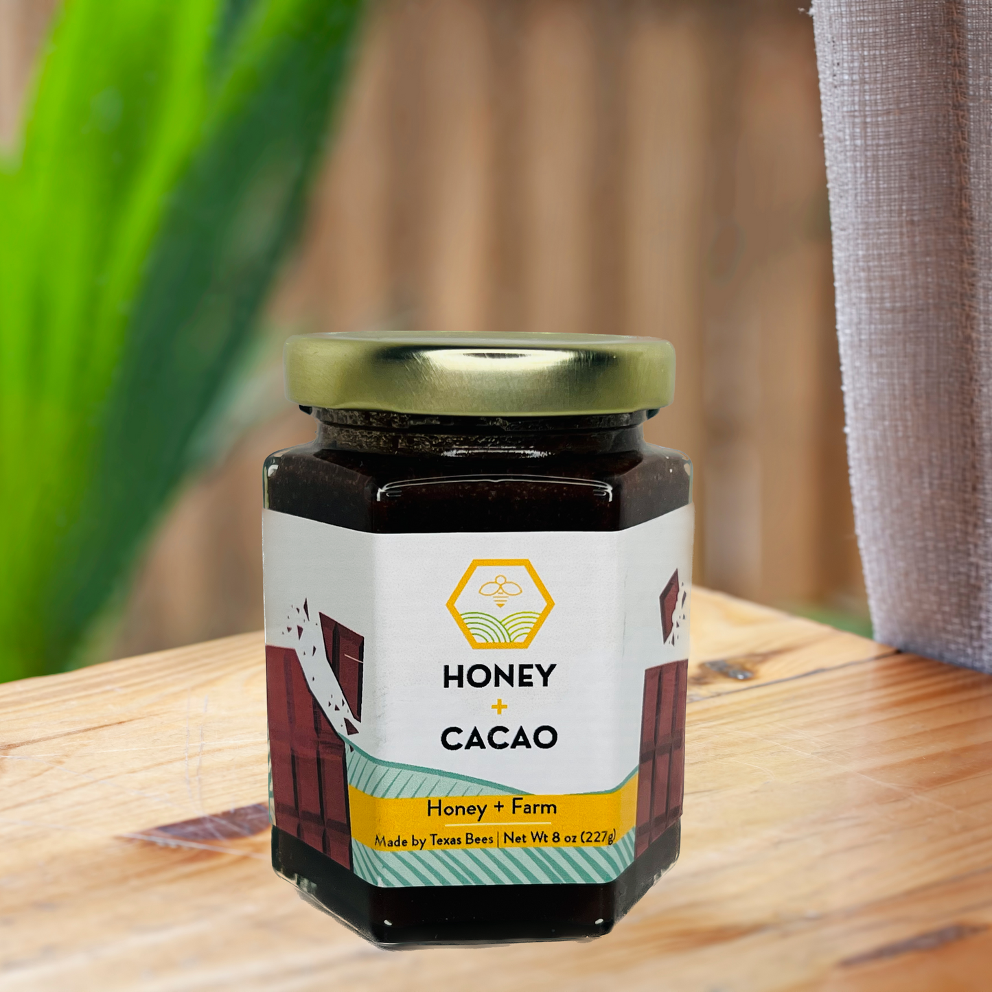 100% Cacao Chocolate Infused Honey